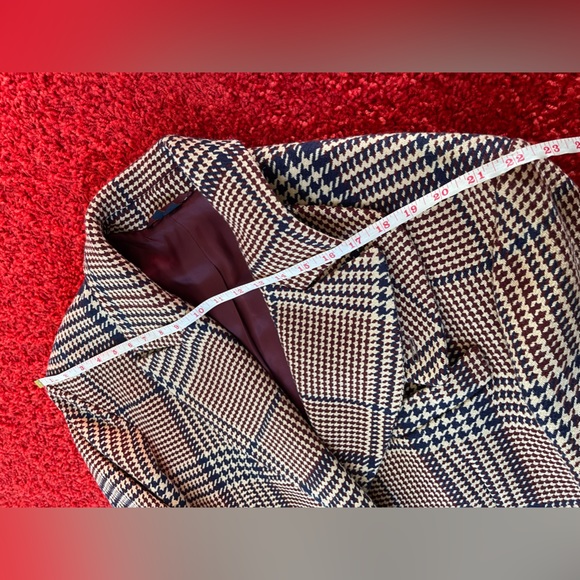 Vivienne Westwood MAN AW2016 COAT BEIGE HOUNDSTOOTH CLARKE CABAN W HERRINGBONE - Picture 14 of 17